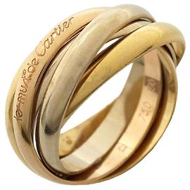 Anel Cartier Trinity em ouro amarelo branco e rosa Outro