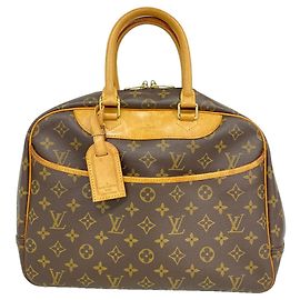 Bolsa Louis Vuitton Monogram Deauville M47270 Marrom