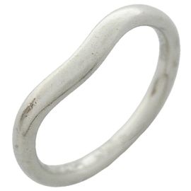 Autre Marque Anillo Curved Band de Tiffany & Co. en Platino Otro