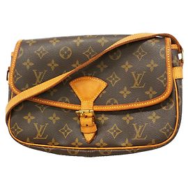 Sac à épaule Louis Vuitton Monogram Sologne Marron