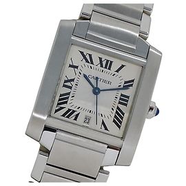 Relógio Cartier Tank Française LM Date Automático Outro