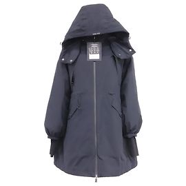 Herno Kapuzenparka mit Reißverschluss aus Polyester in Navy Blue Blau Marineblau