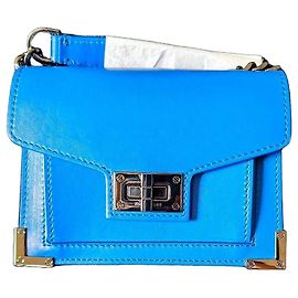 Bolsa de ombro The Kooples Emily em couro azul Azul