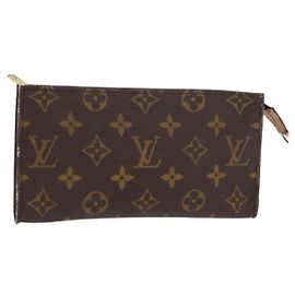 LOUIS VUITTON Monogram Bucket GM Accessory Pouch LV Auth 159428 Monograma
