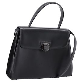 Borsa a mano GIVENCHY in pelle 2way Nera Auth BA15552A Nero