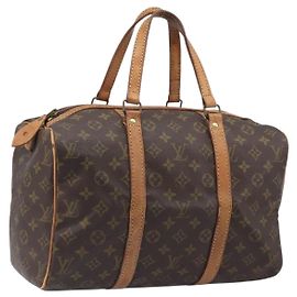 LOUIS VUITTON Monogram Sac Souple 35 Boston Bag M41626 LV Auth 202770 Monogramma