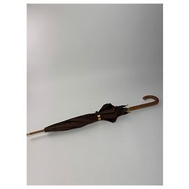 Céline Vintage Celine Monogram Regenschirm Brown Braun