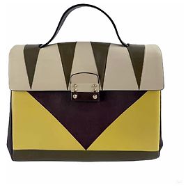 Valentino Garavani Mime Lederhandtasche mit Tragegriff Multicolor Mehrfarben