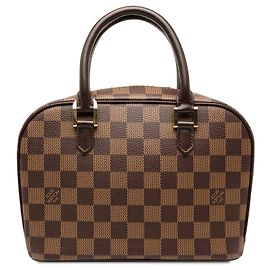 Bolso de mano Mini Sarria Louis Vuitton Damier Ebene Marrón Castaño
