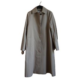 Trench coat bege em algodão COS Bege