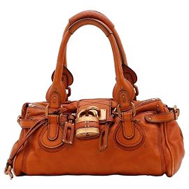 Chloé Chloe Paddington Satchel Bag Brown