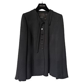 Conjunto de Casaco e Calças Giorgio Armani Preto