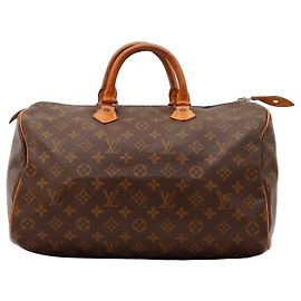 Louis Vuitton Speedy 30 Borsa Monogram Canvas Marrone
