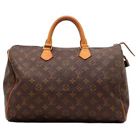 Mala Louis Vuitton Speedy 30 Monogram Canvas Marrom