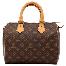 Borsa Louis Vuitton Speedy 30 Monogram Canvas Marrone Monogramma