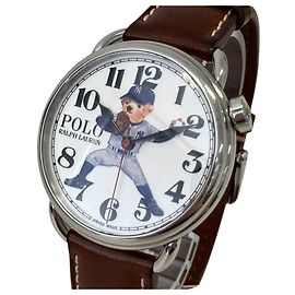 Relógio Ralph Lauren MLB New York Yankees Polo Bear Outro