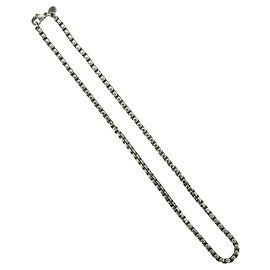 Autre Marque Tiffany Vintage Venetian Necklace Silvery