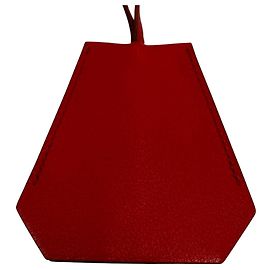 Hermès HERMES Vintage Clochette Halskette Rot
