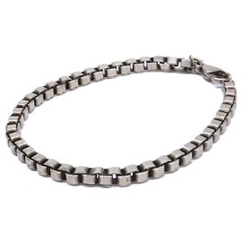 Autre Marque Pulsera TIFFANY&Co. de Plata 925 Eslabón Veneciano Plata