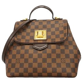 Louis Vuitton Damier Bergamo MM Handtasche Damier ebene
