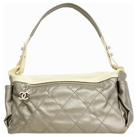 Bolso de hombro Chanel Paris Biarritz Castaño