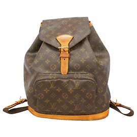 Sac à dos Louis Vuitton Monogram Montsouris GM Marron