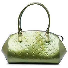 Louis Vuitton Green Monogram Vernis Sherwood PM Verde