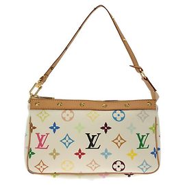 Louis Vuitton Multicolor Pochette Accessoires White