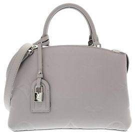 Borsa Louis Vuitton Monogram Empreinte Petit Palais Marrone