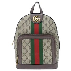 Zaino Gucci Ophidia in Beige e Brown Marrone Beige