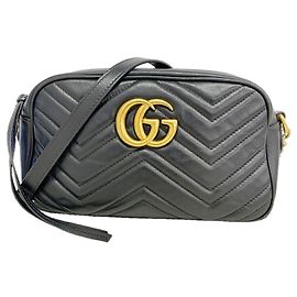 Gucci GG Marmont Shoulder Bag Black
