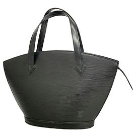 Borsa Louis Vuitton Epi Saint Jacques Nero