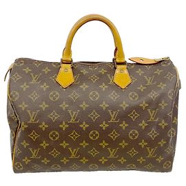 Louis Vuitton Monogram Speedy 35 Handtasche Braun