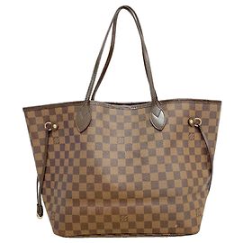 Bolso Tote Louis Vuitton Damier Neverfull MM N51105 Ebene Damier ebene