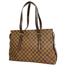 Bolso de hombro Louis Vuitton Damier Chelsea N51119 Ebene Damier ebene