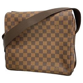 Louis Vuitton Damier Naviglio Shoulder Bag Damier ebene