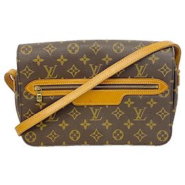 Sac à épaule Louis Vuitton Monogram Saint Germain 28 Marron