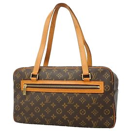 Borsa a tracolla Louis Vuitton Monogram Cite GM Marrone
