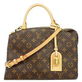 Bolso Louis Vuitton Monogram Petit Palais PM Castaño
