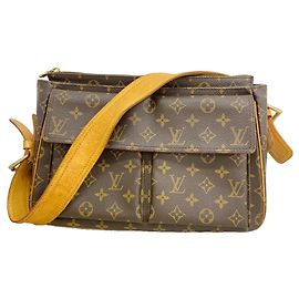 Bolsa de Ombro Louis Vuitton Monogram Vivacite GM Marrom