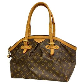 Borsa a tracolla Louis Vuitton Monogram Tivoli GM Marrone