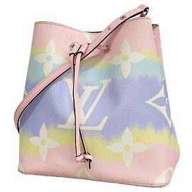 Borsa a tracolla Louis Vuitton LV Escale NeoNoe M45124 Pastel Multicolore
