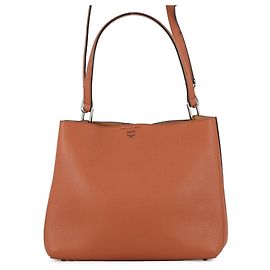 MCM Leder Tote Bag Braun Braun