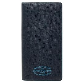 Louis Vuitton Portefeuille Brazza NM Long Wallet Blu
