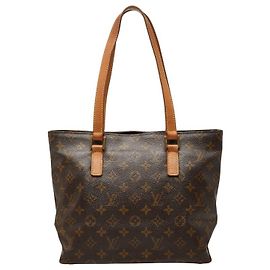 Sac Cabas Piano Monogram Louis Vuitton Marron
