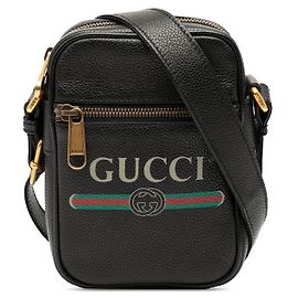 Bolso de hombro Gucci Shelley Line Negro