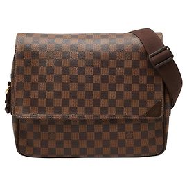 Borsa a tracolla Louis Vuitton Shelton MM Marrone