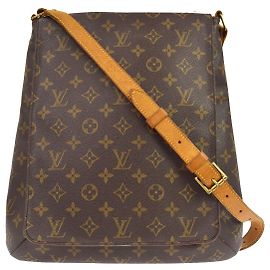 Louis Vuitton Musette Monogram Canvas medium Brown