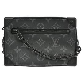 Louis Vuitton Soft Trunk Monogram Eclipse Canvas Mini Noir