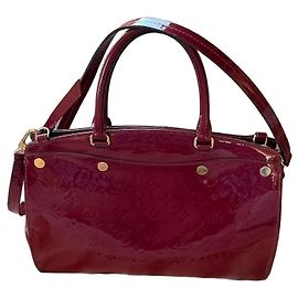 Bolso Louis Vuitton Monogram Vernis Alma BB - Rojo Oscuro Burdeos